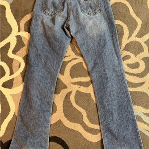 Wrangler Women's Flare Jeans in Classic Blue